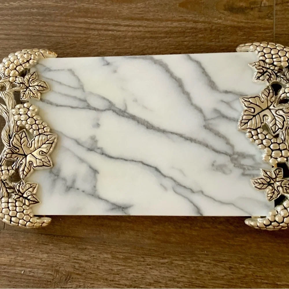 Vintage Godinger Silver Art Tray  8/17”